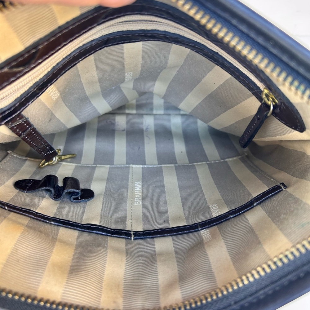 Brahmin Floral Jody Crossbody Purse - Picture 7 of 8